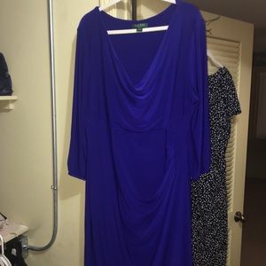 Purple Ralph Lauren 22w dress